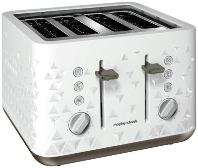 Morphy Richards - Toaster - 248102 Prism 4-Slice - White.